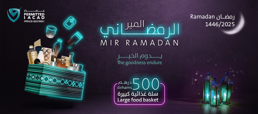 Mir Ramadan Large food basket